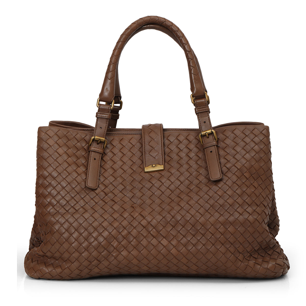 Bottega Veneta Intrecciato Roma 2way Shoulder Bag One Size