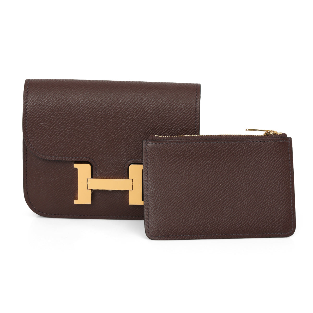 Constance Rouge Sellier Slim Compact Wallet One Size