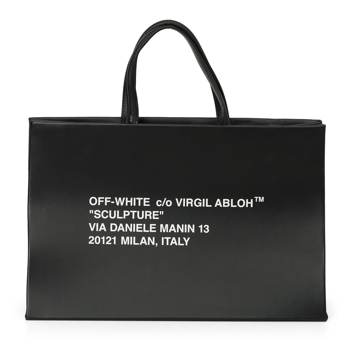 Off-White Black Box Bag One Size