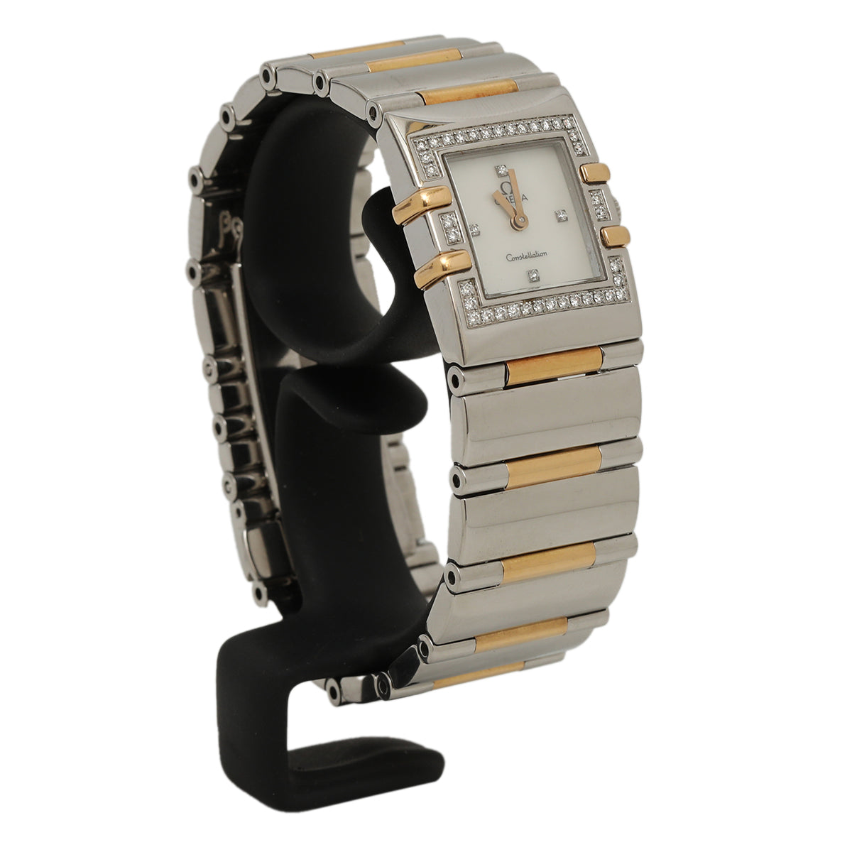 Omega Constellation Ladies Square 25mm MOP Dial Watch