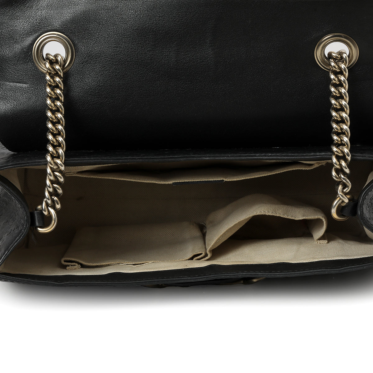 GG Black Emily Shoulder Bag Medium