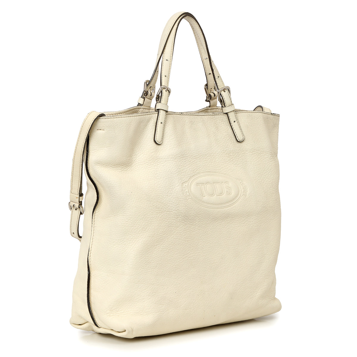 Leather Media Tote Bag One Size