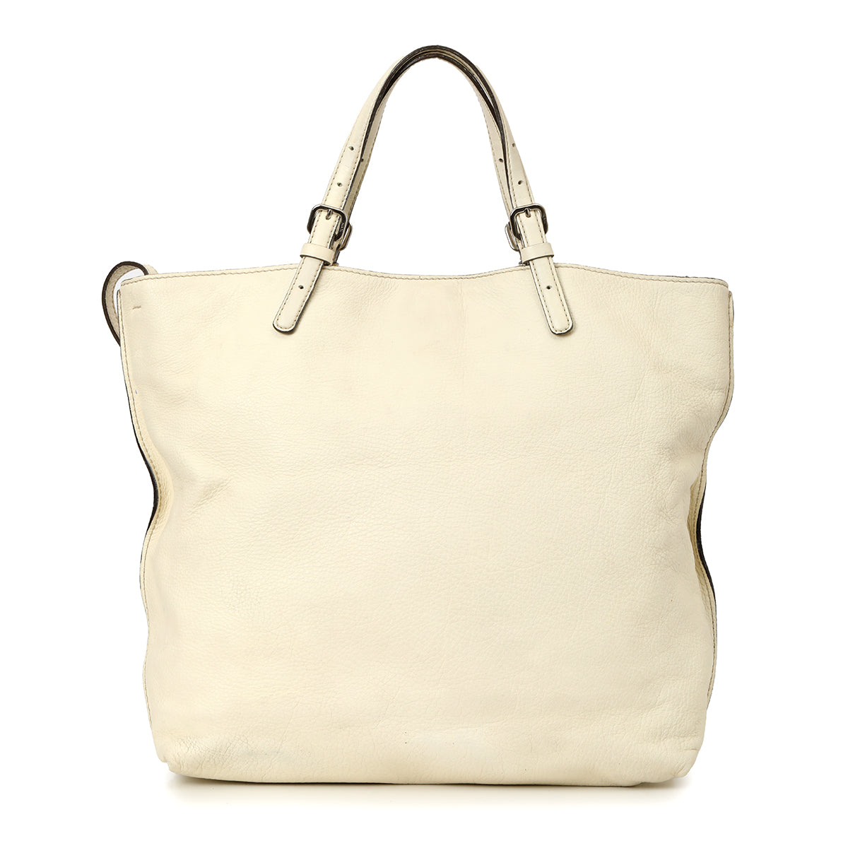 Leather Media Tote Bag One Size