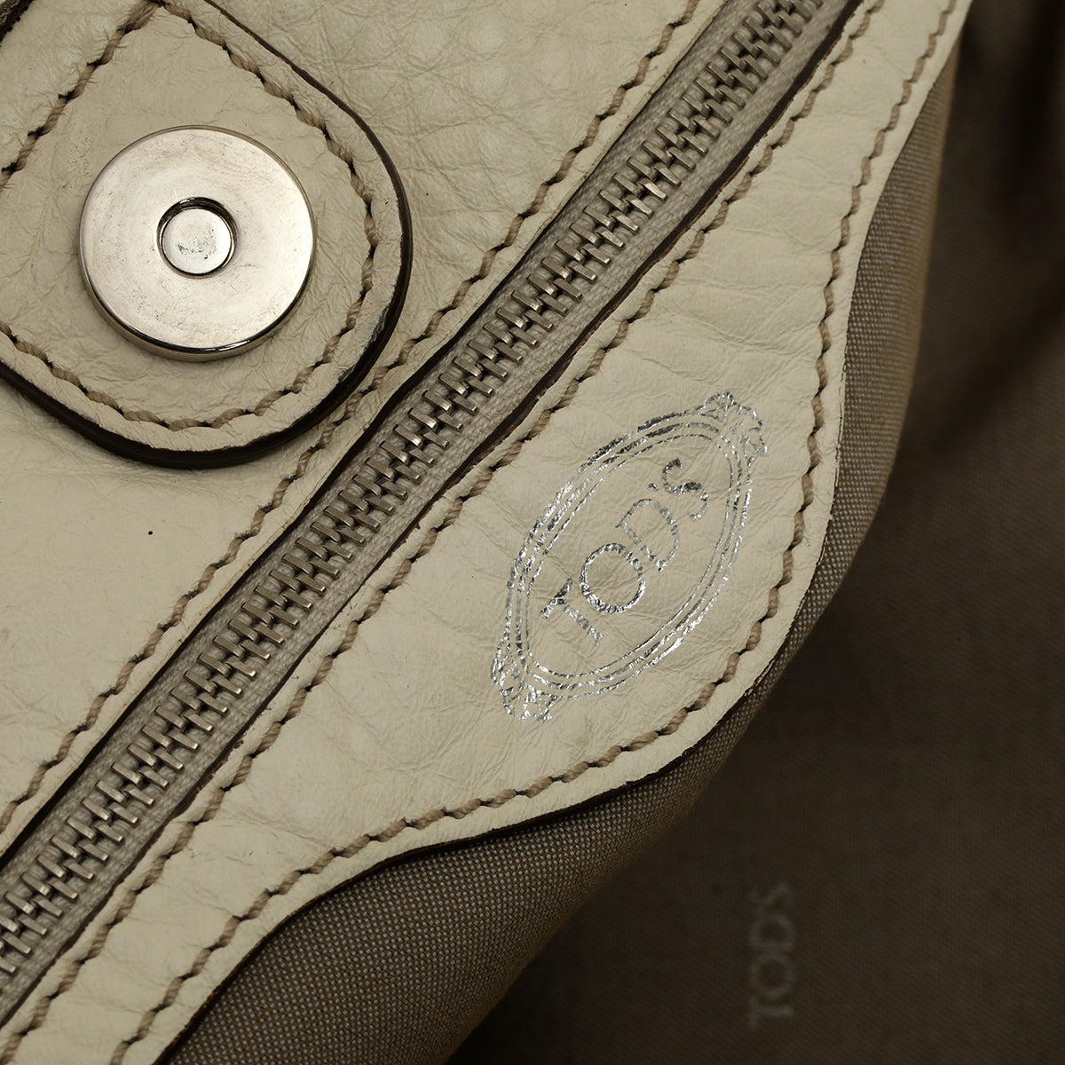 Leather Media Tote Bag One Size