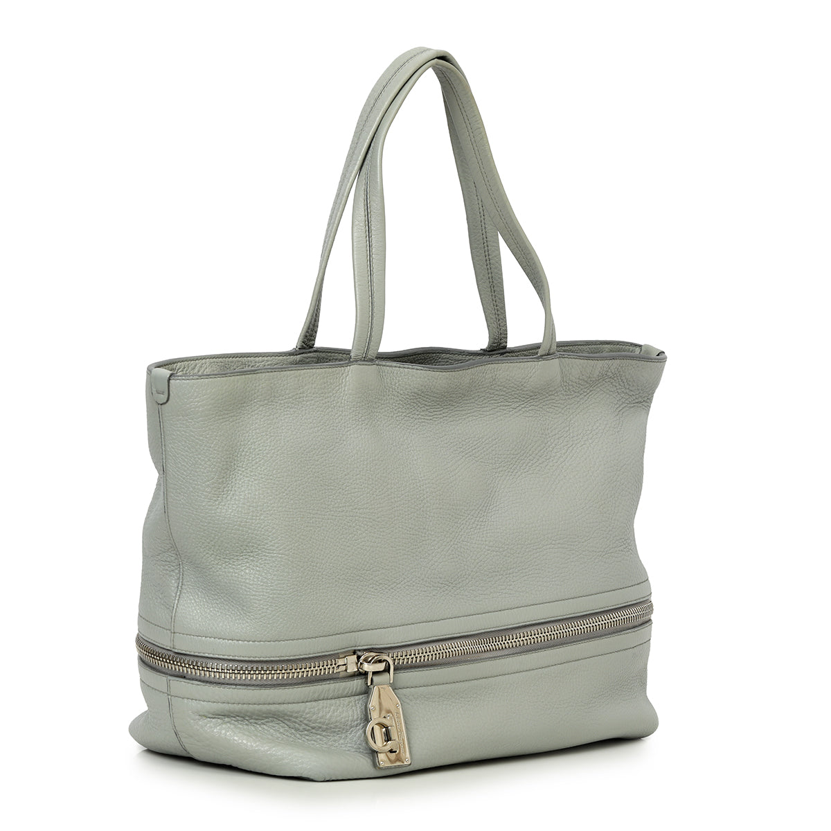 Pebbled Leather Tara Expandable Tote One Size