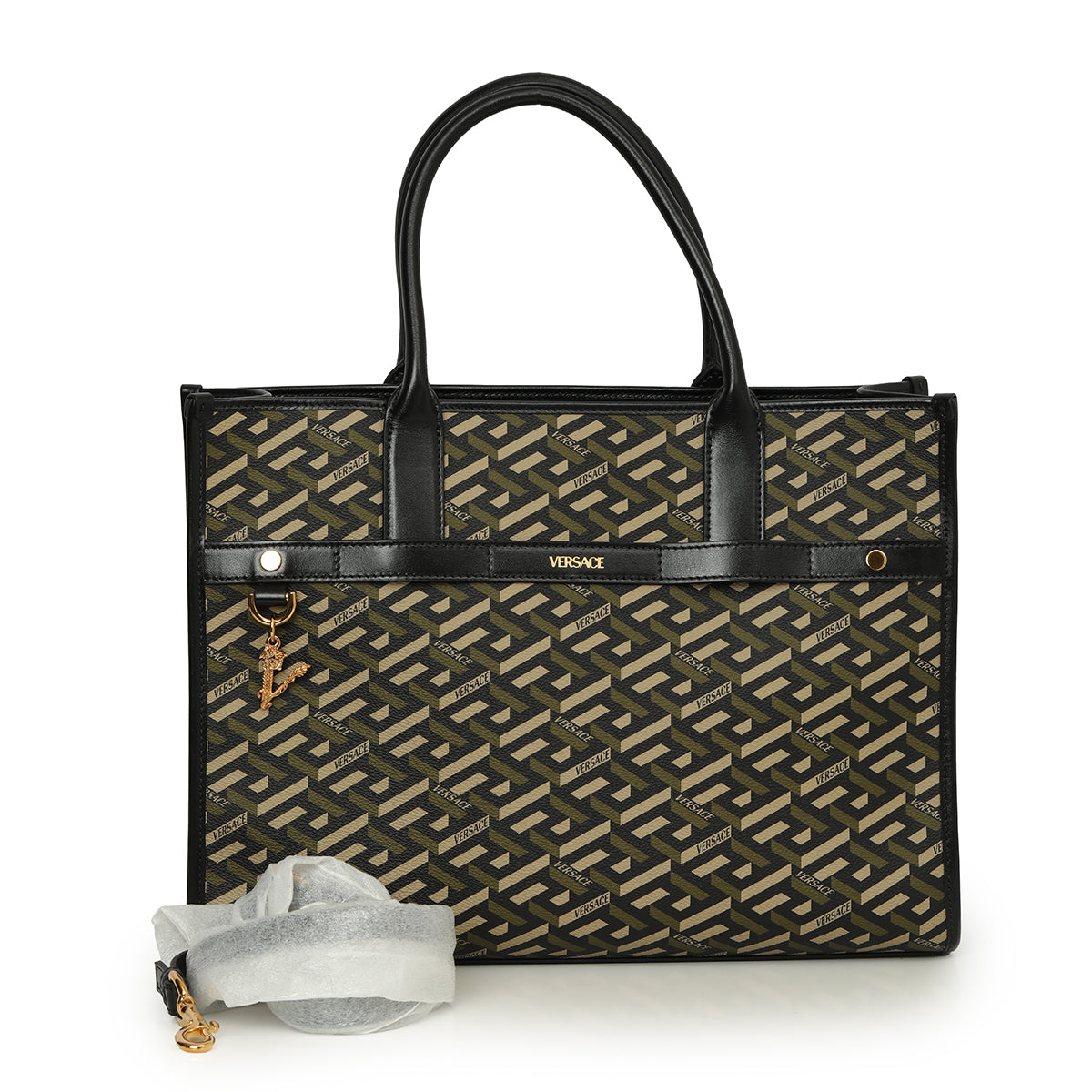 La Greca Signature Tote Bag One Size