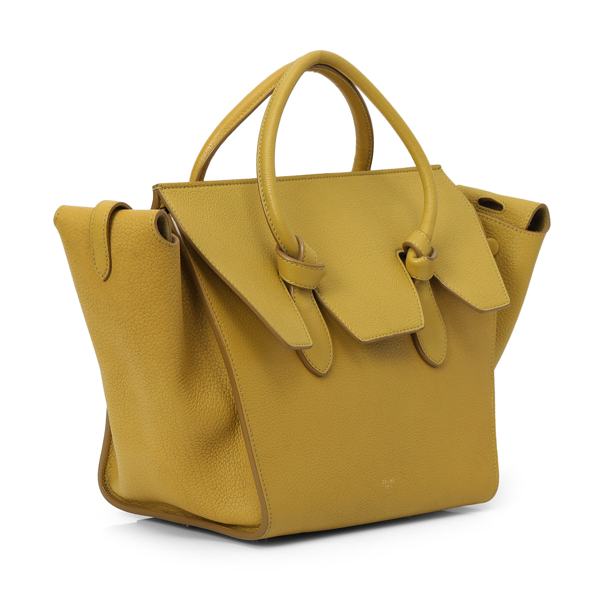 Mini Tie Knot Chartreuse Tote Bag