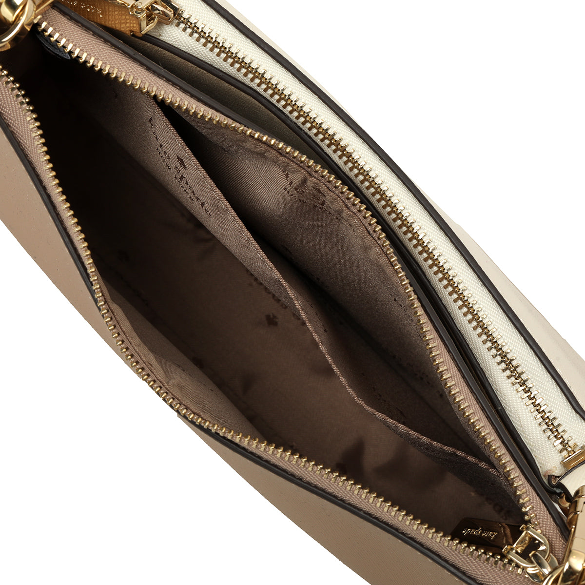 Duet Colorblock Saffiano Leather Crossbody Bag Small