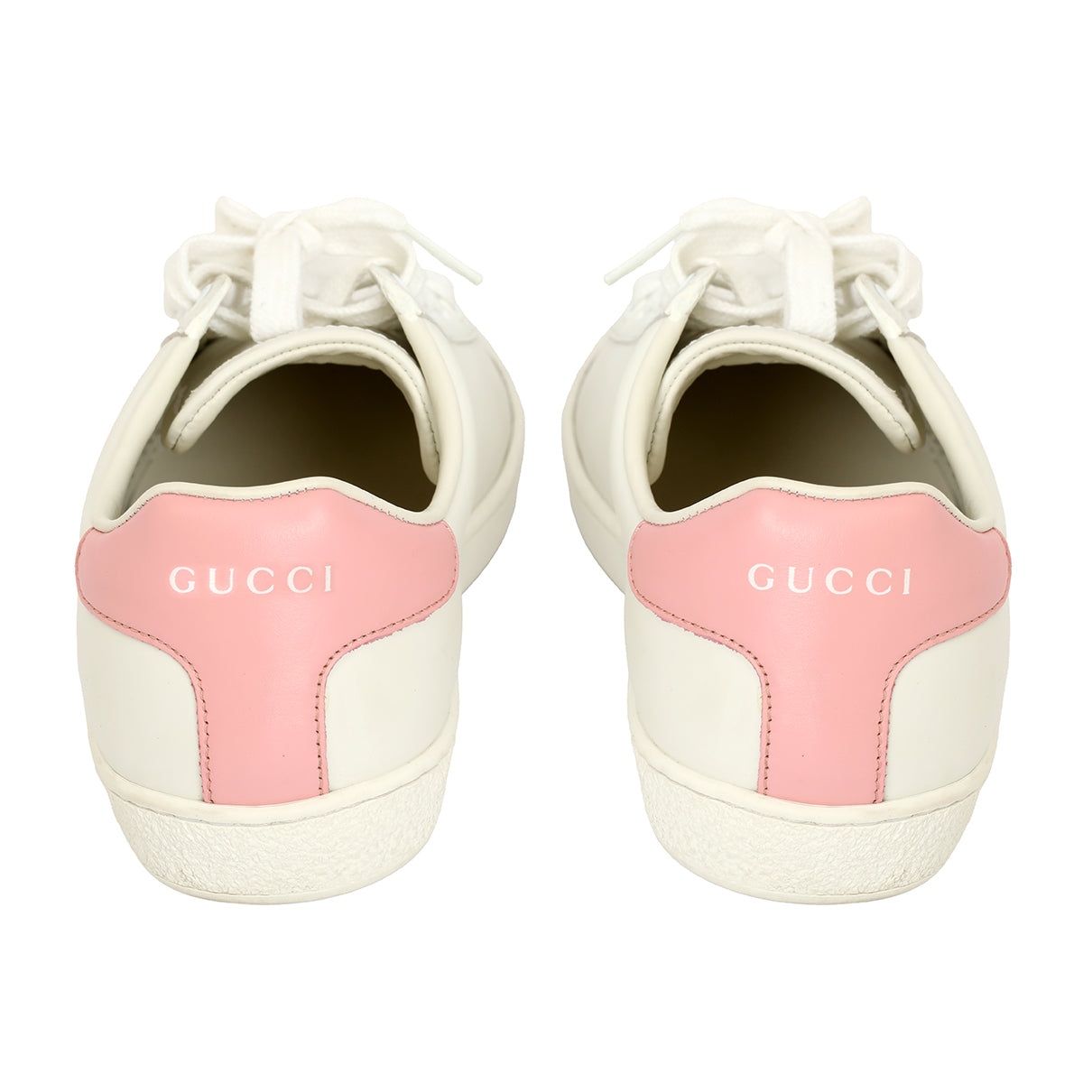GG Interlocking Perforated G Logo White Sneakers EUR 36