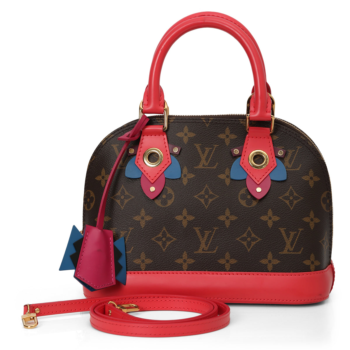 Flamingo Monogram Canvas Totem Alma BB