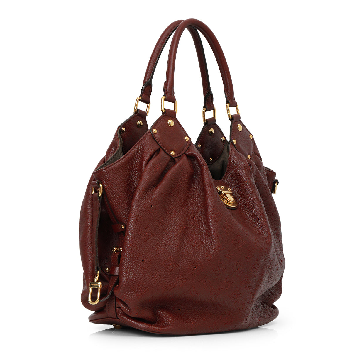 Louis Vuitton Monogram Mahina Leather Hobo Large