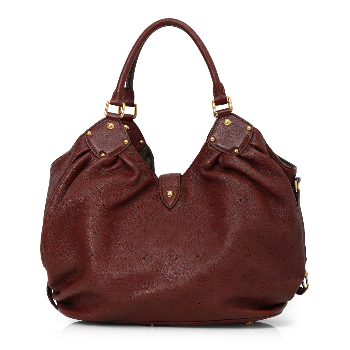 Louis Vuitton Monogram Mahina Leather Hobo Large