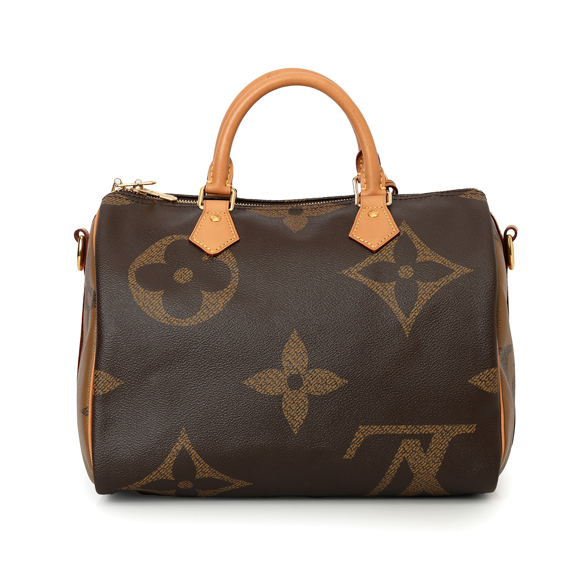 Monogram Giant Canvas Reverse Speedy Bandouliere 30 Bag