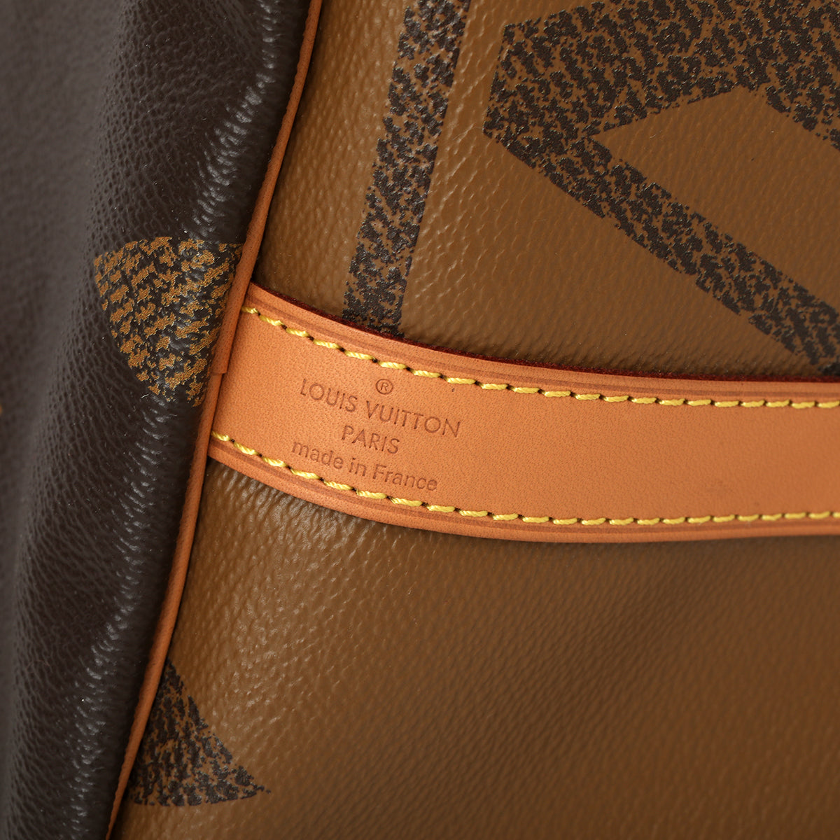 Monogram Giant Canvas Reverse Speedy Bandouliere 30 Bag