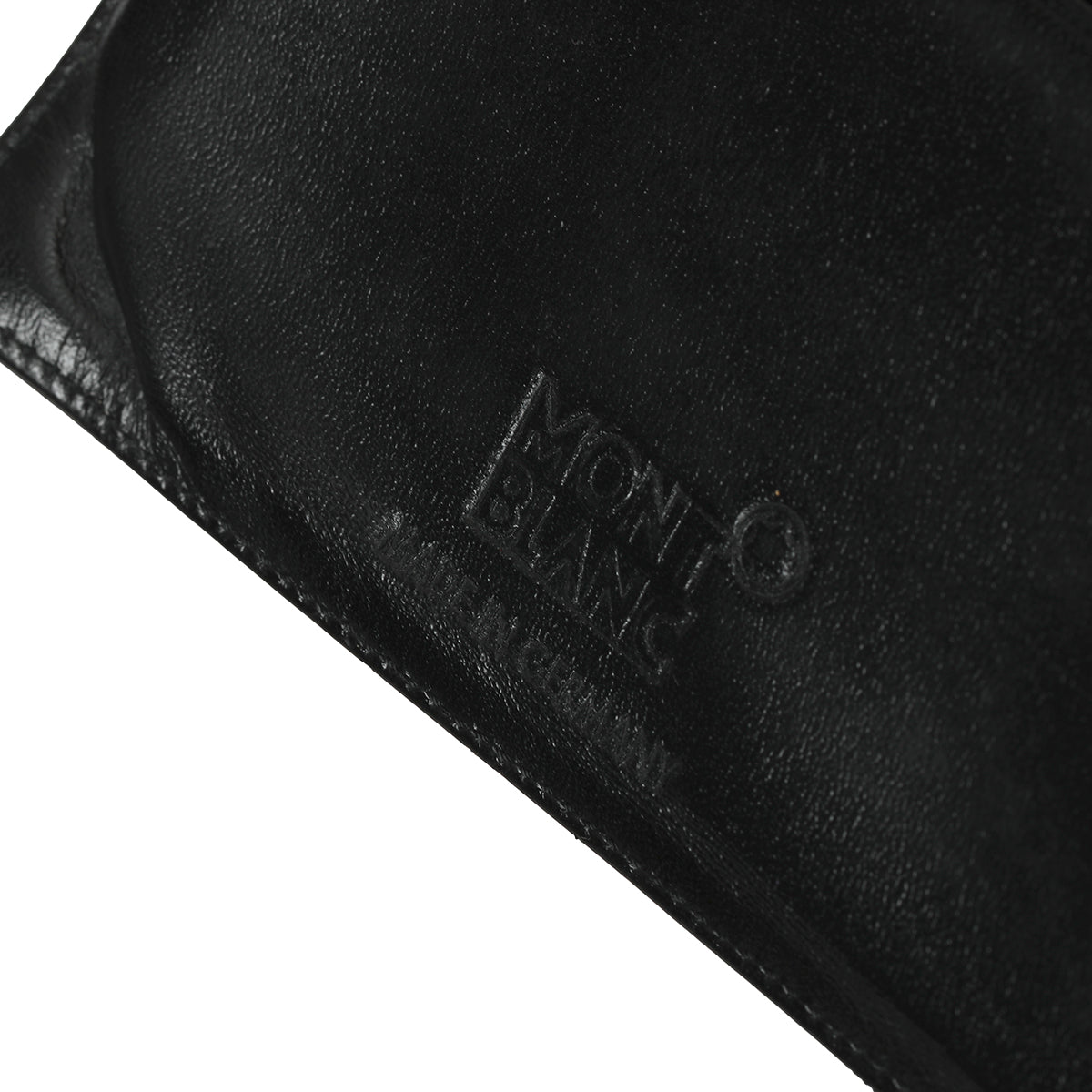 Black Meisterstuch Bifold Wallet One Size
