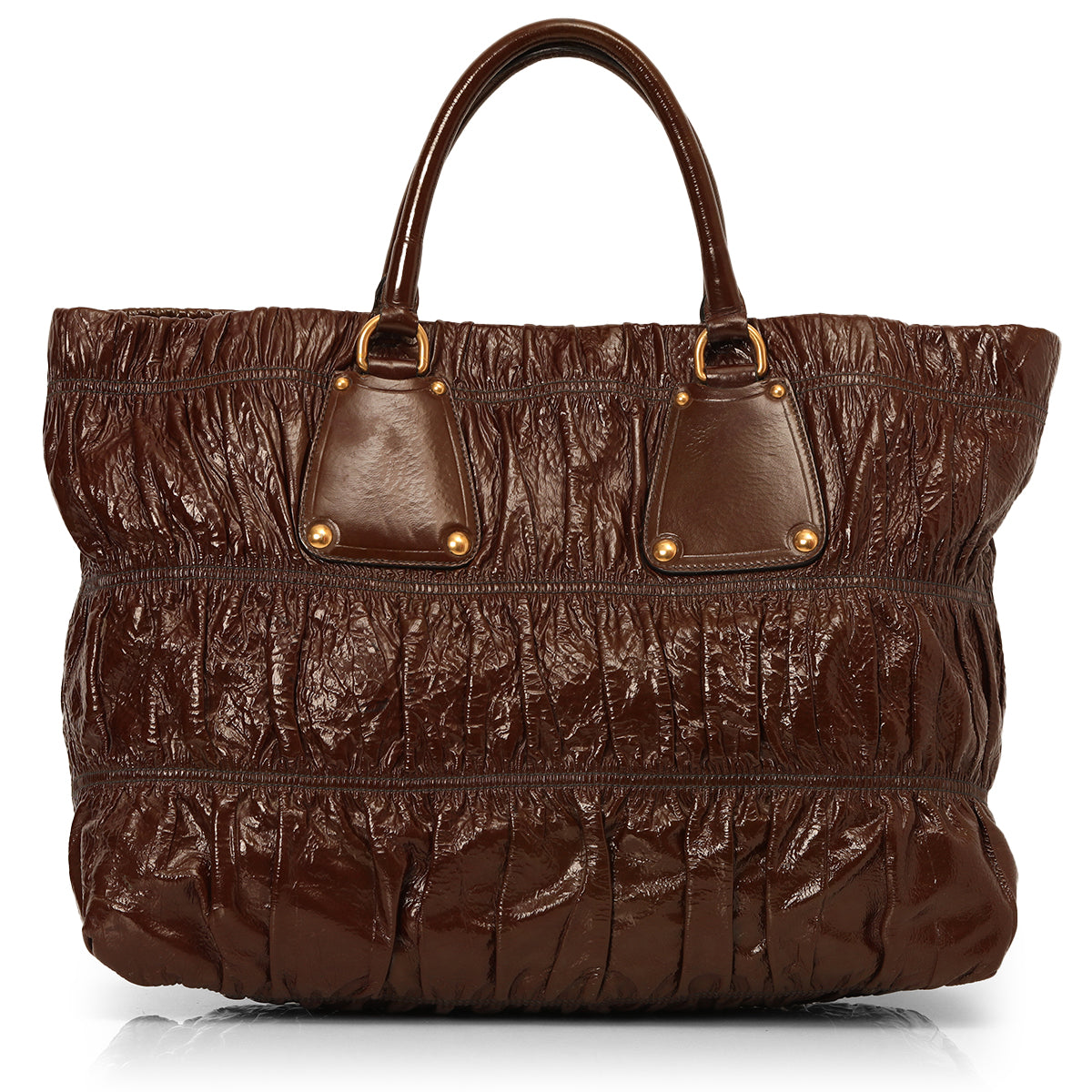 Vernis Gaufre Tote One Size