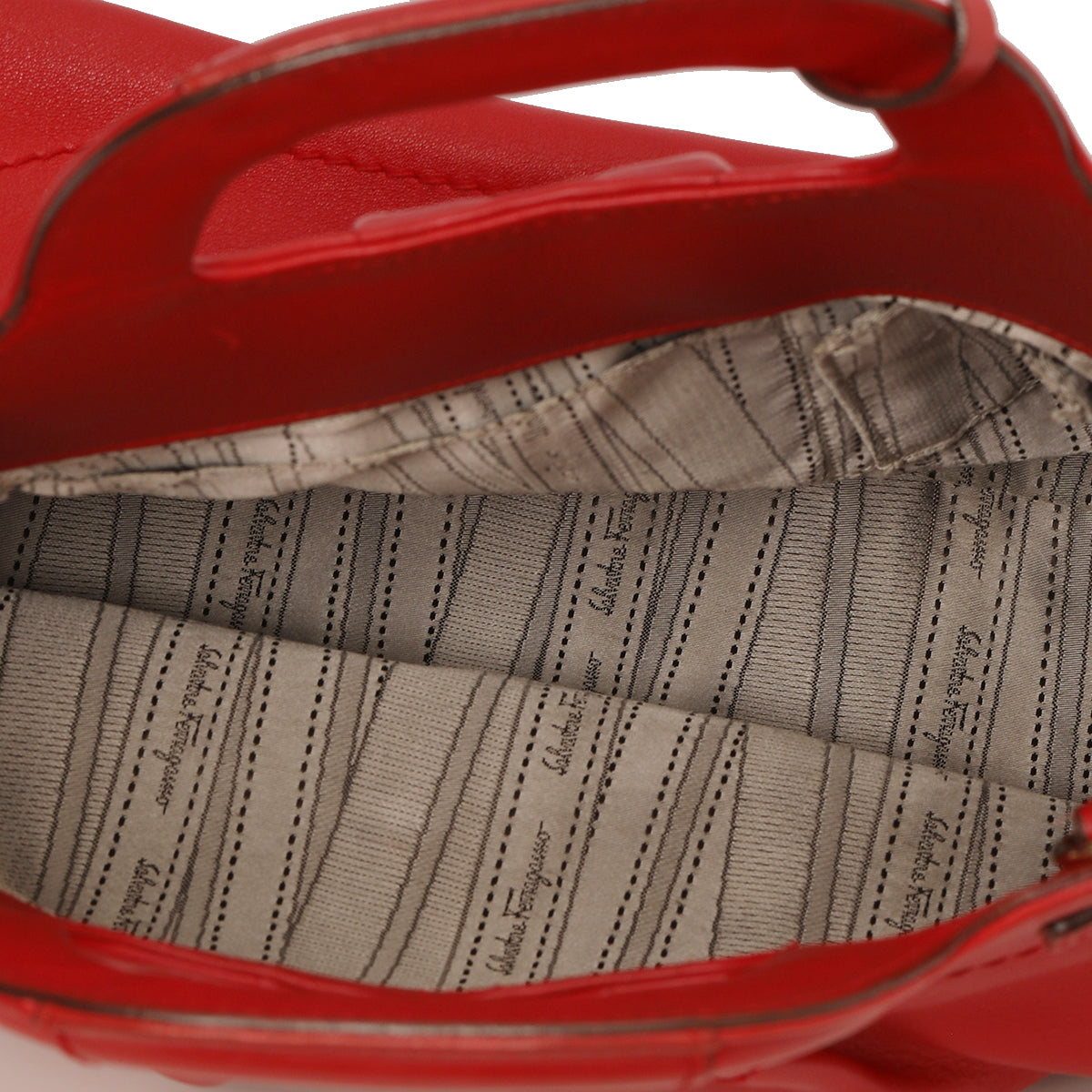 Lava Calfskin Leather Satchel One Size