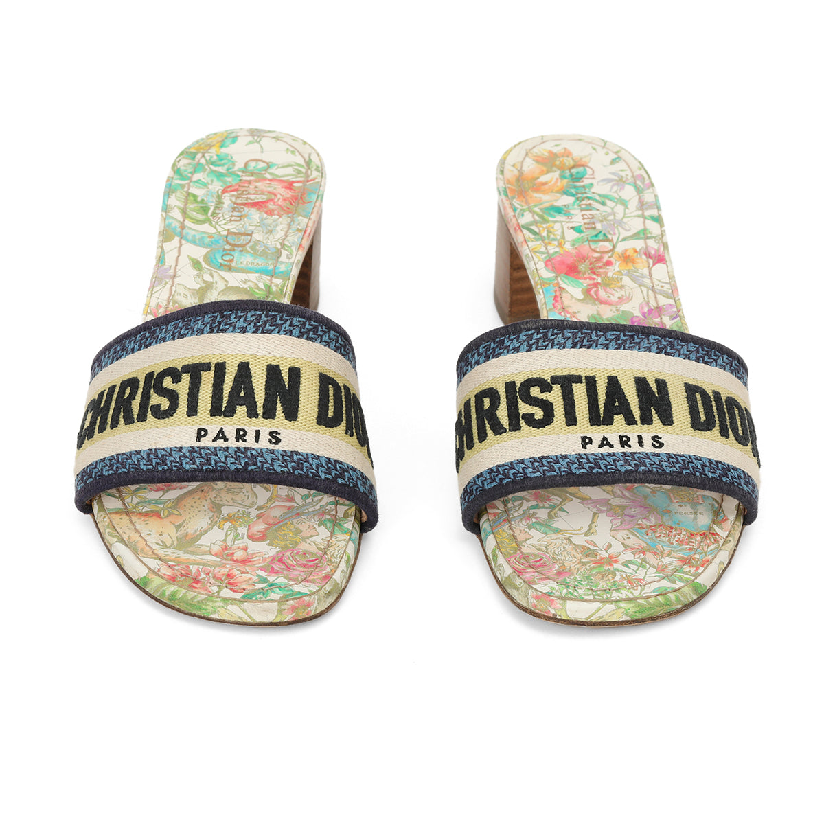 Dway Heeled Slides Size: 38
