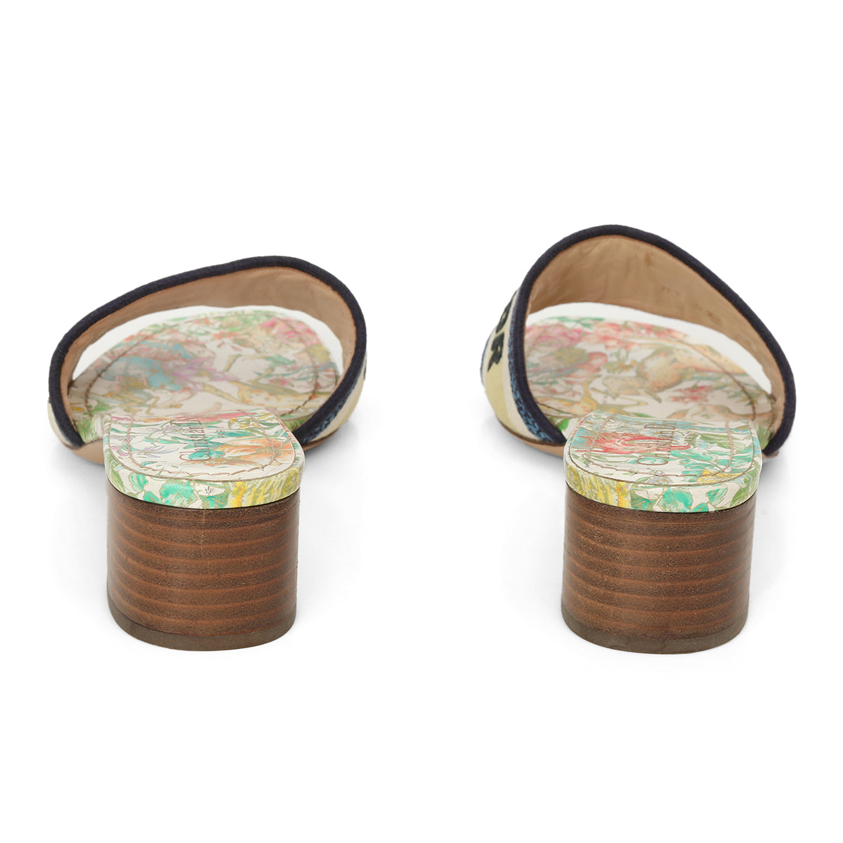 Dway Heeled Slides Size: 38