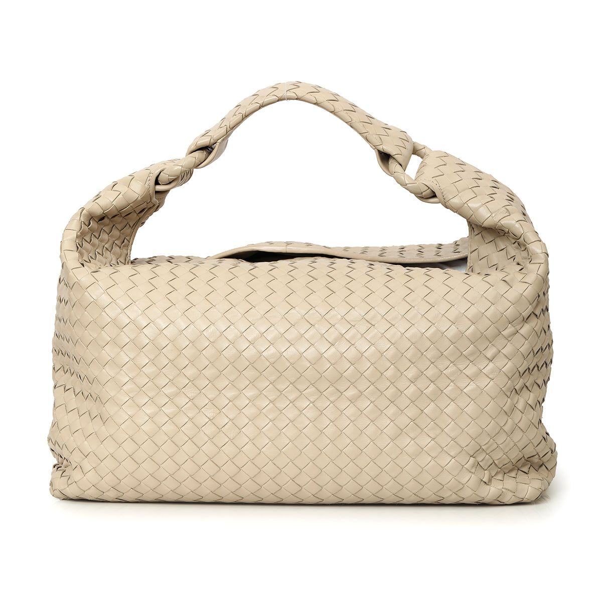 Intreciato Leather Ball Hobo Bag One Size