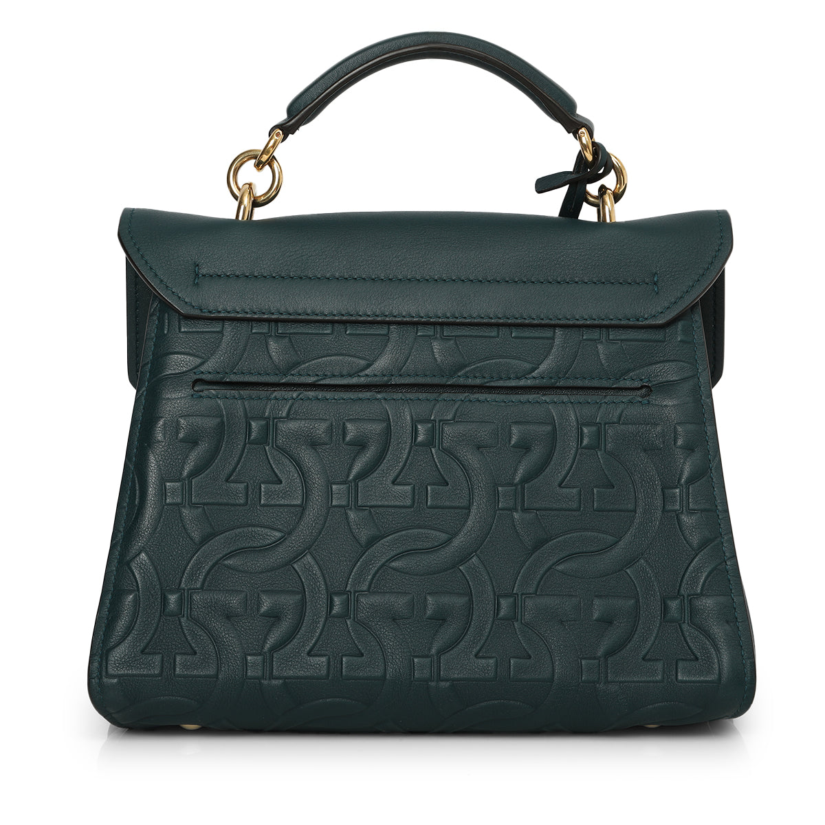 Margot Gancini Embossed Top-Handle Bag One Size