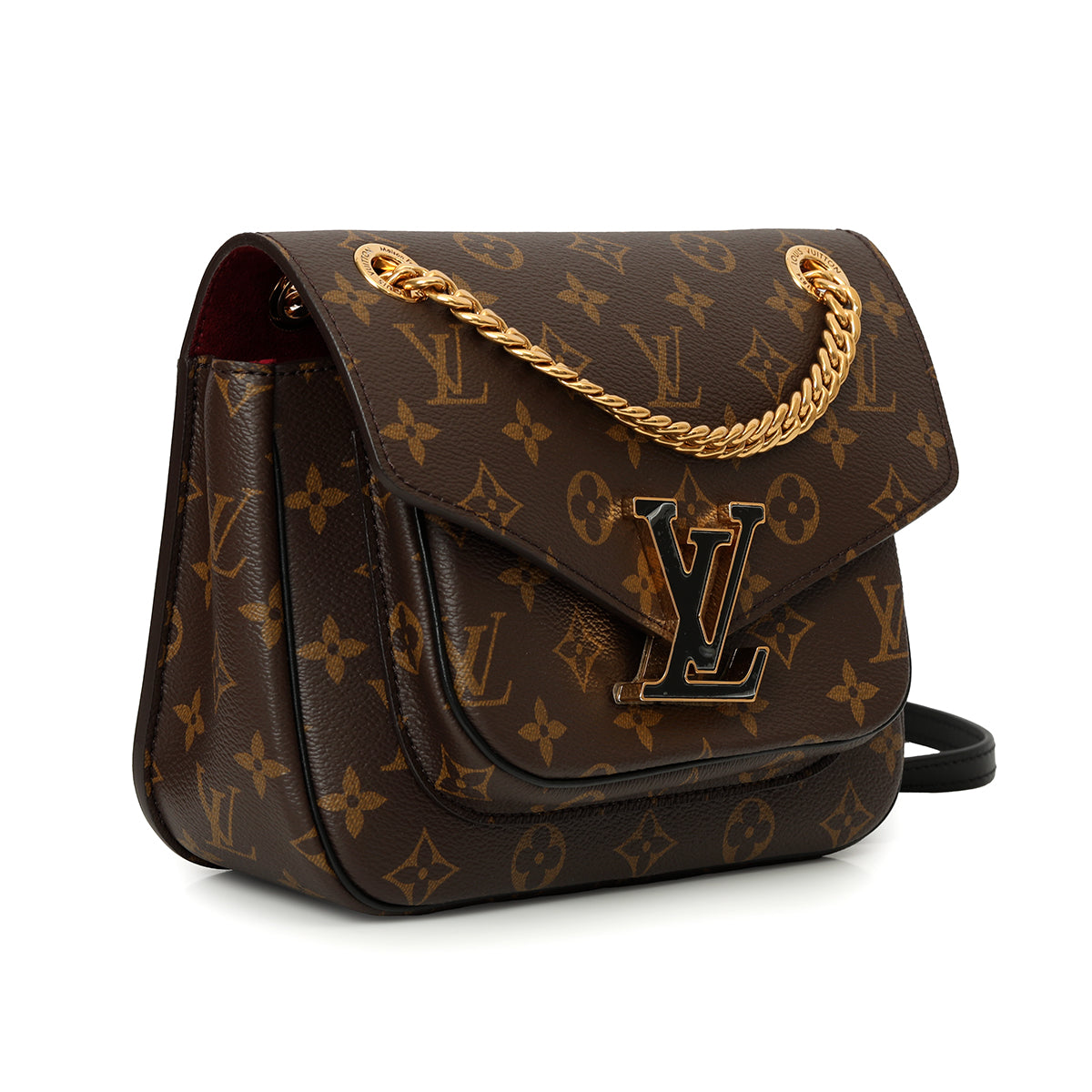Monogram Canvas Passy Chain Bag Medium