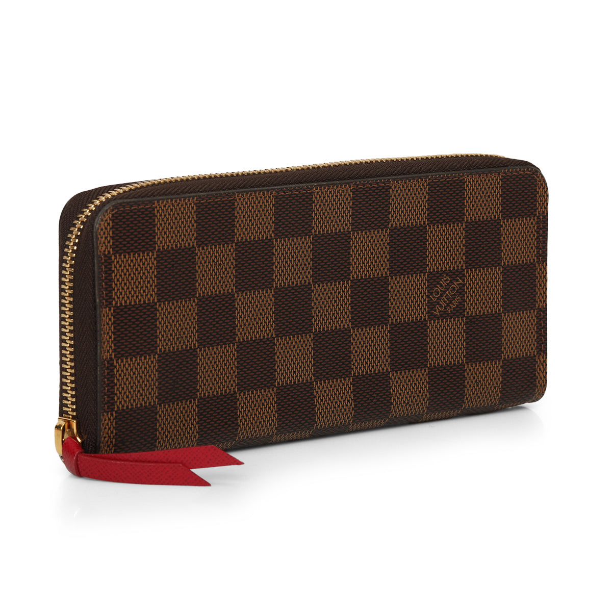 Damier Ebene Clemence Wallet One Size