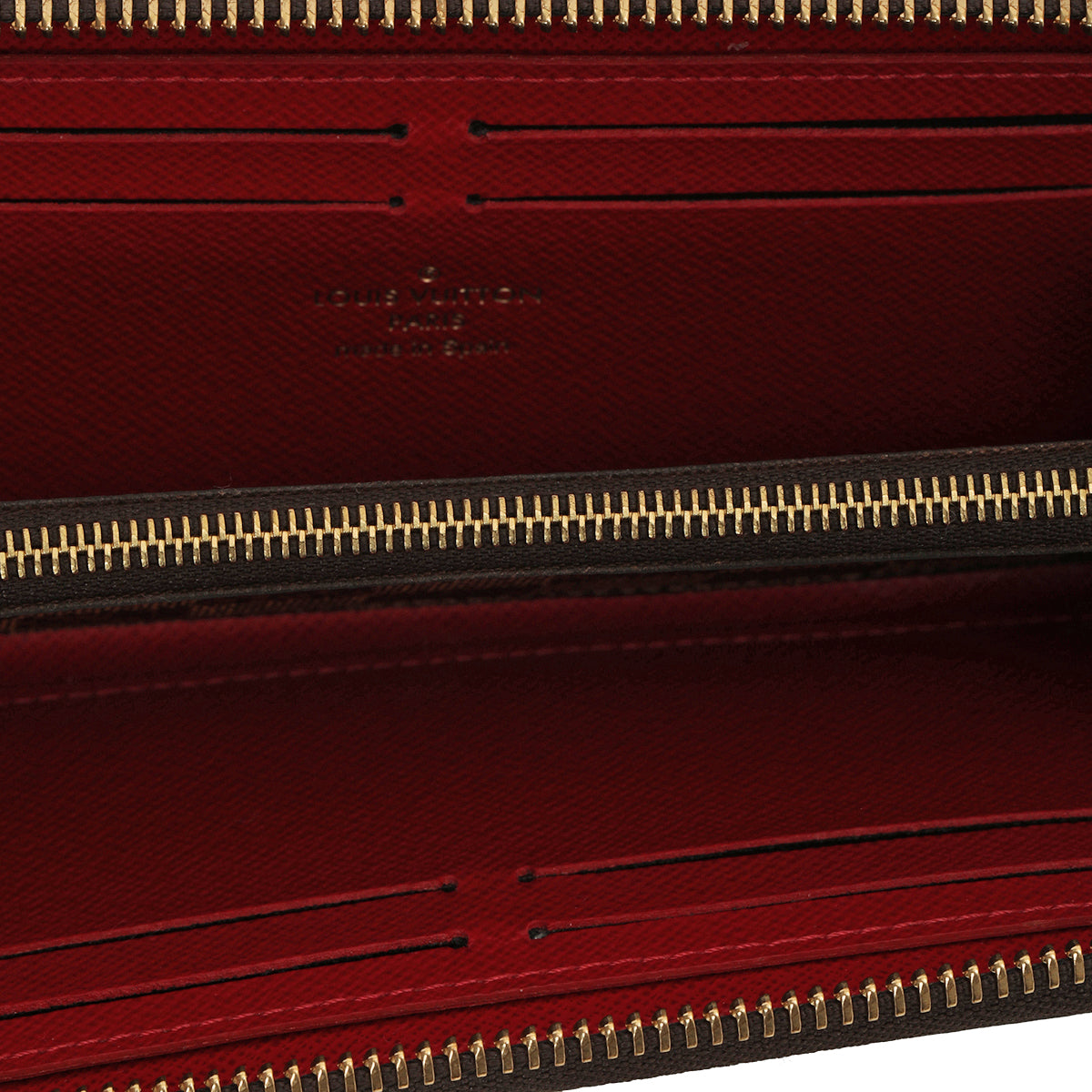 Damier Ebene Clemence Wallet One Size