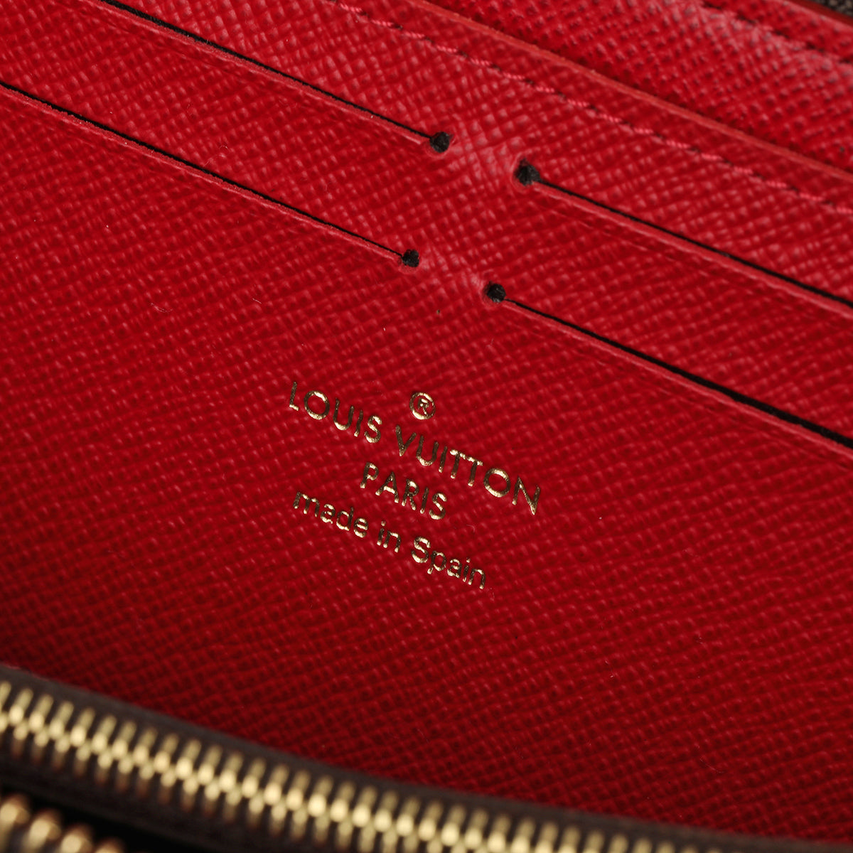 Damier Ebene Clemence Wallet One Size