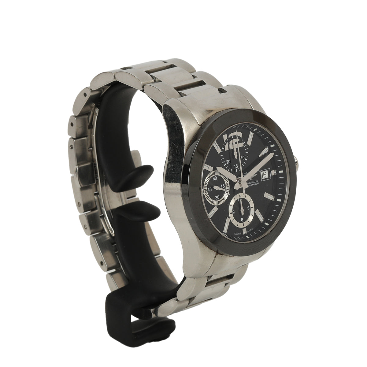 Conquest Chronograph Ceramic Bracelet Men's Watch