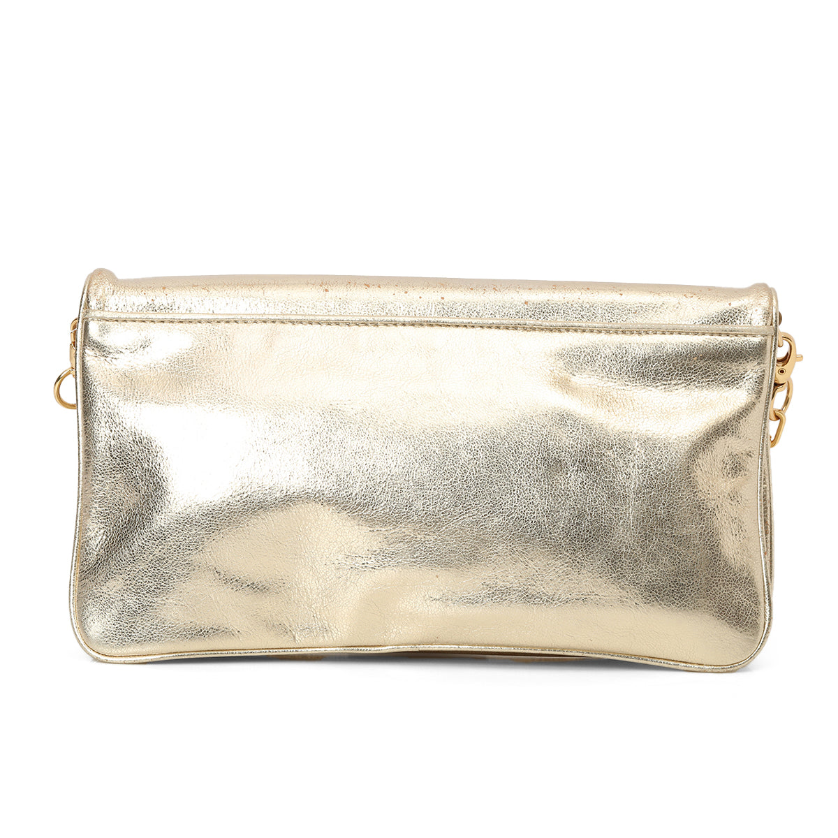 Reva Bombe Gold Clutch