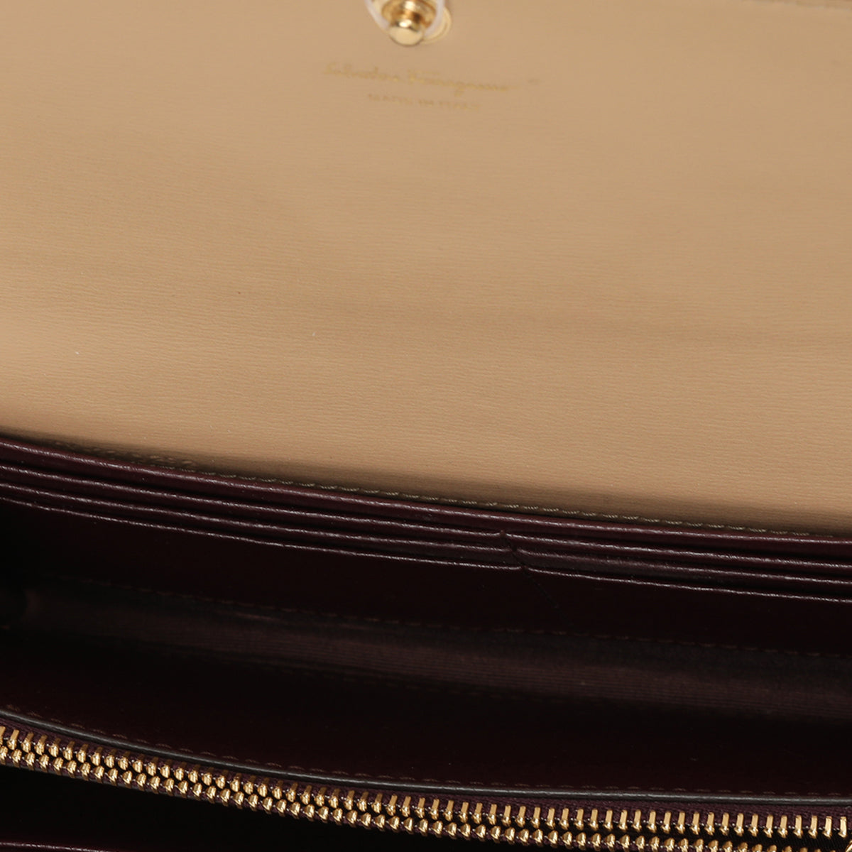 Gancio City Nude Wallet On Chain Bag