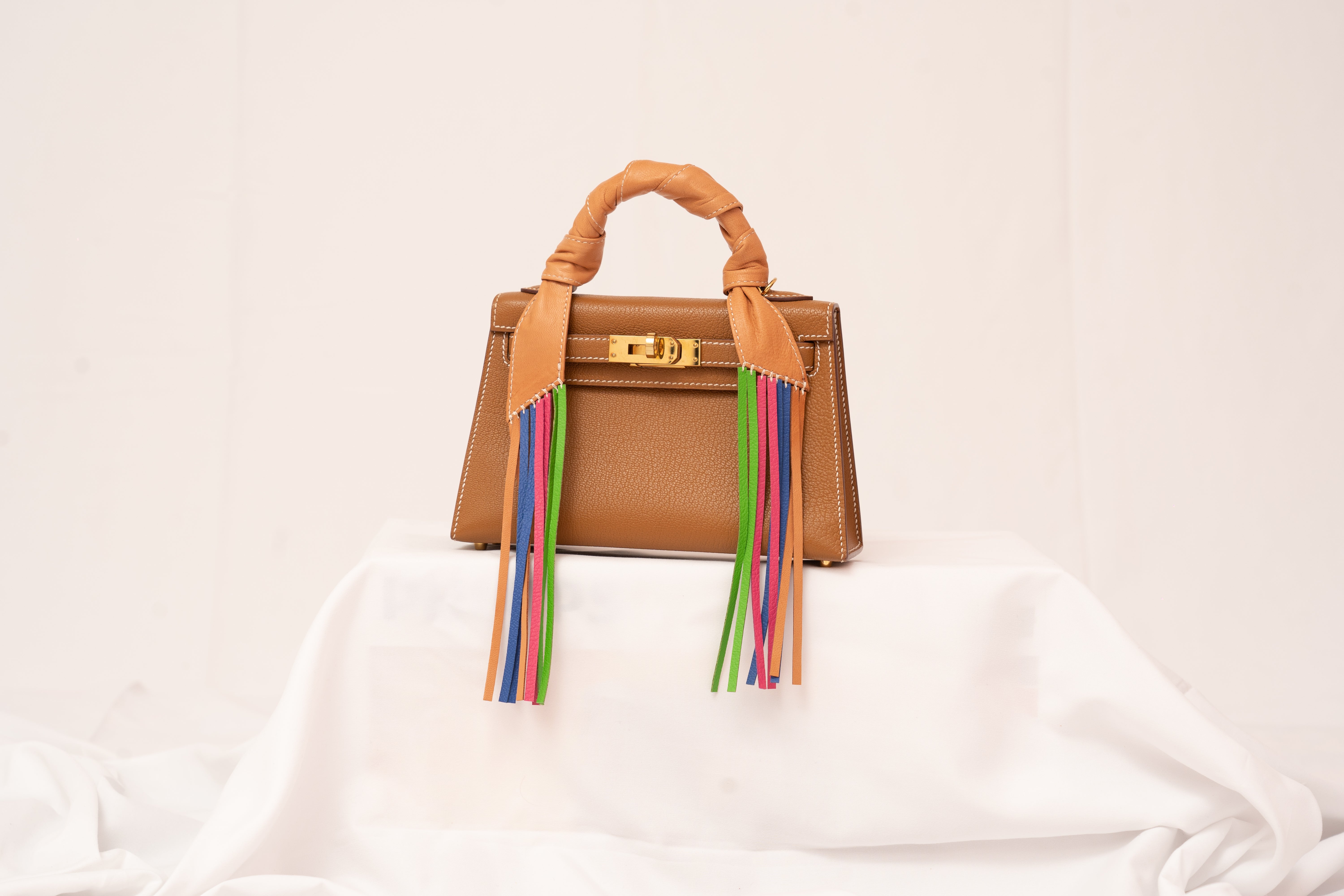 Mini Camel Sissi With Rainbow Tassels