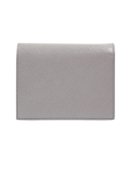 Small Saffiano Leather Wallet One Size