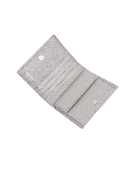 Small Saffiano Leather Wallet One Size