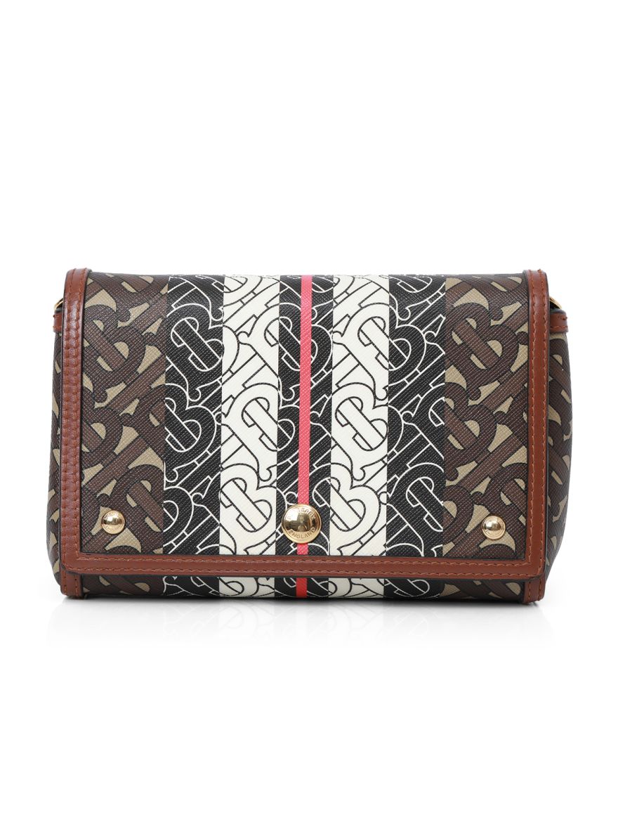 Monogram Stripe Hackberry Crossbody Bag Small