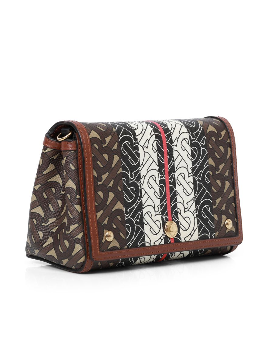 Monogram Stripe Hackberry Crossbody Bag Small