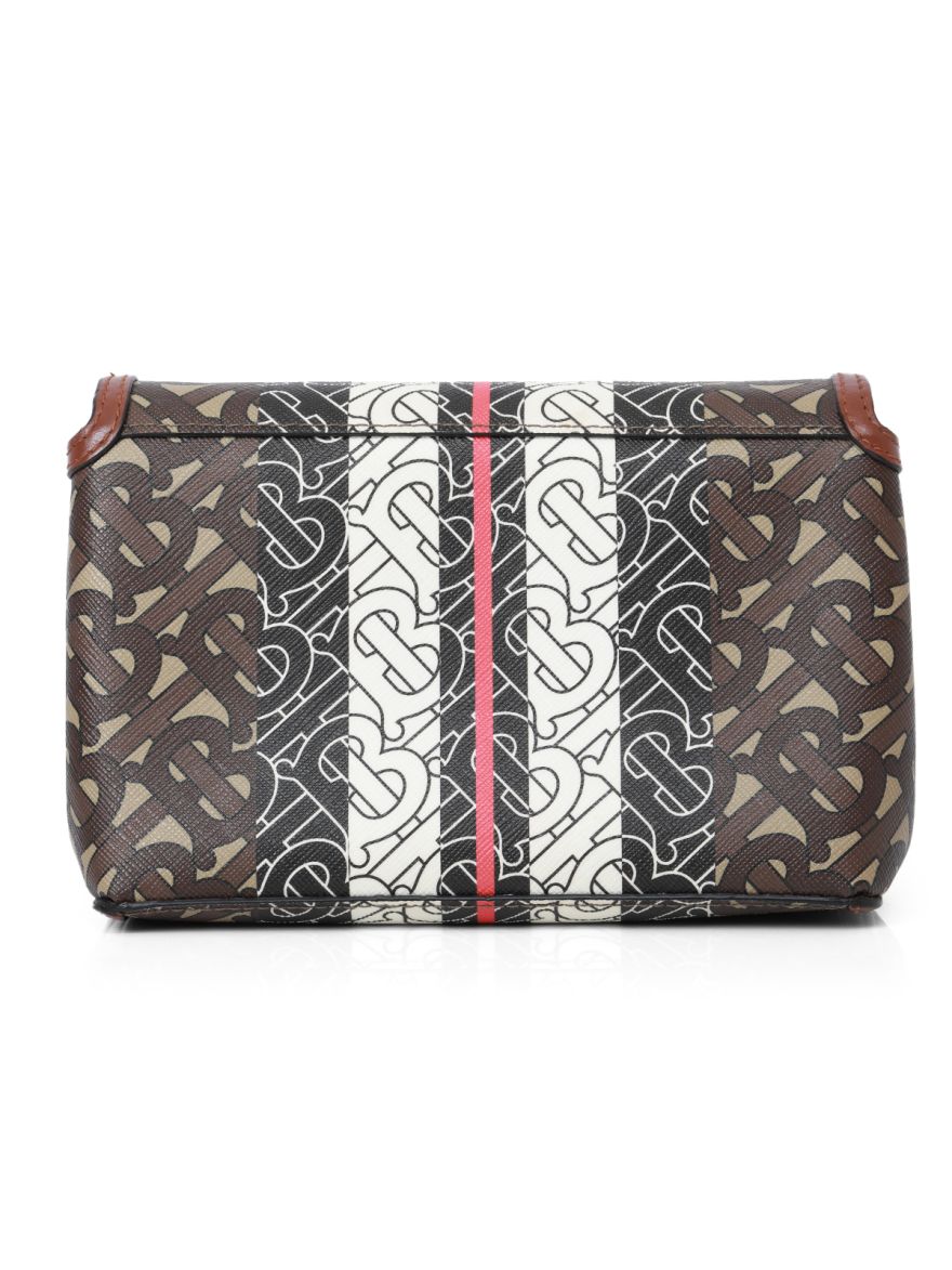 Monogram Stripe Hackberry Crossbody Bag Small