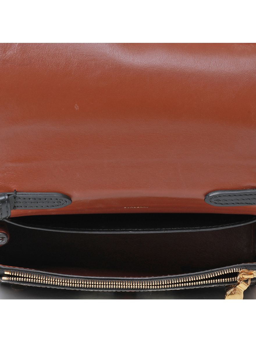 Monogram Stripe Hackberry Crossbody Bag Small