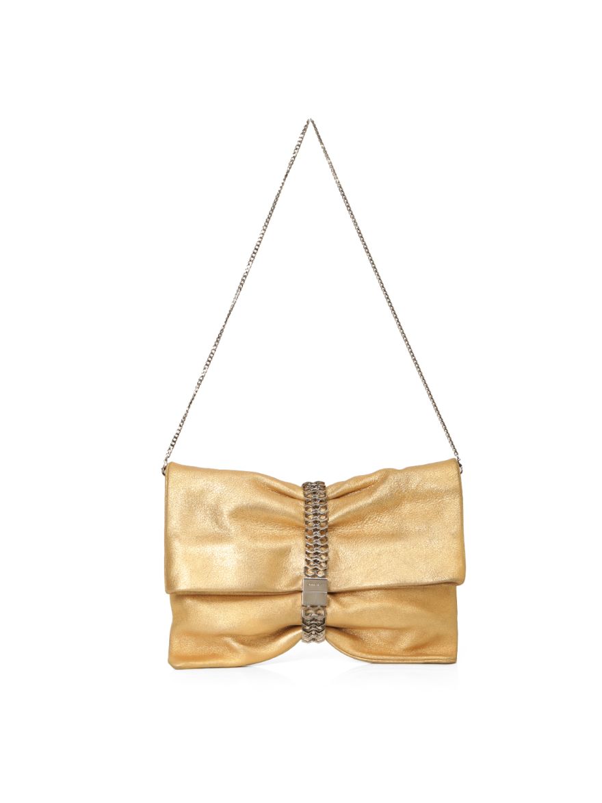 Chandra Glitter Clutch Bag Small