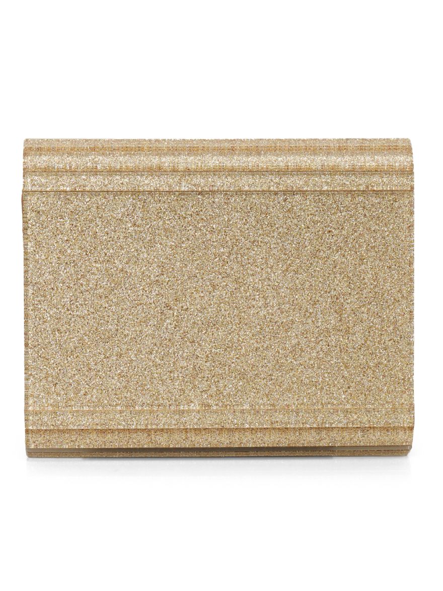 Candy Gold Glitter Clutch
