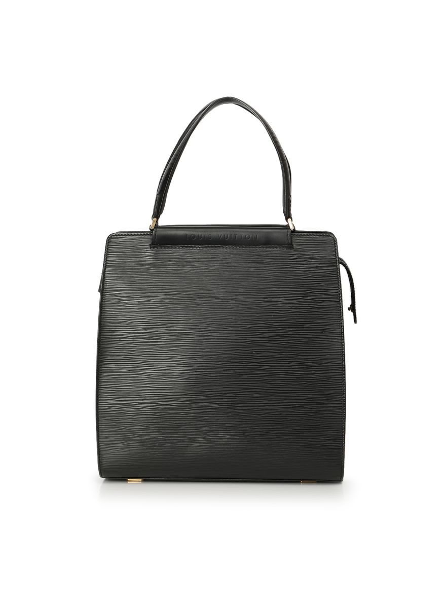 Black Epi Leather Figari MM Bag
