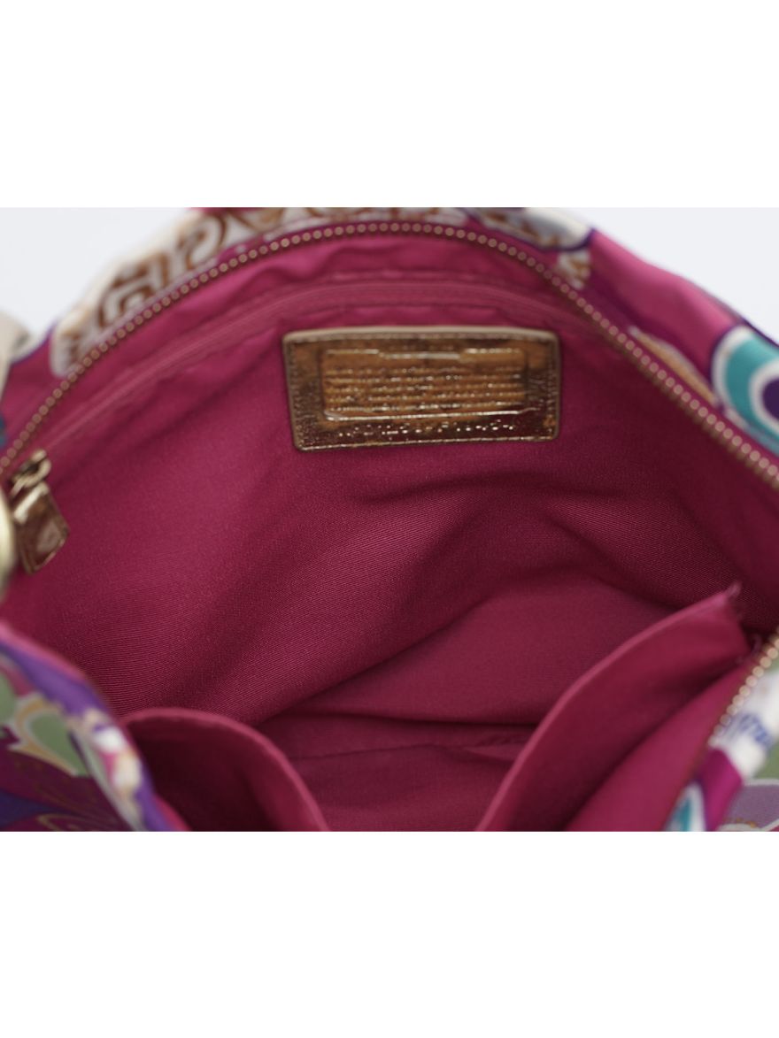 Poppy Pop Glam Purse Tote Glitter Gold Pink Purple Rainbow