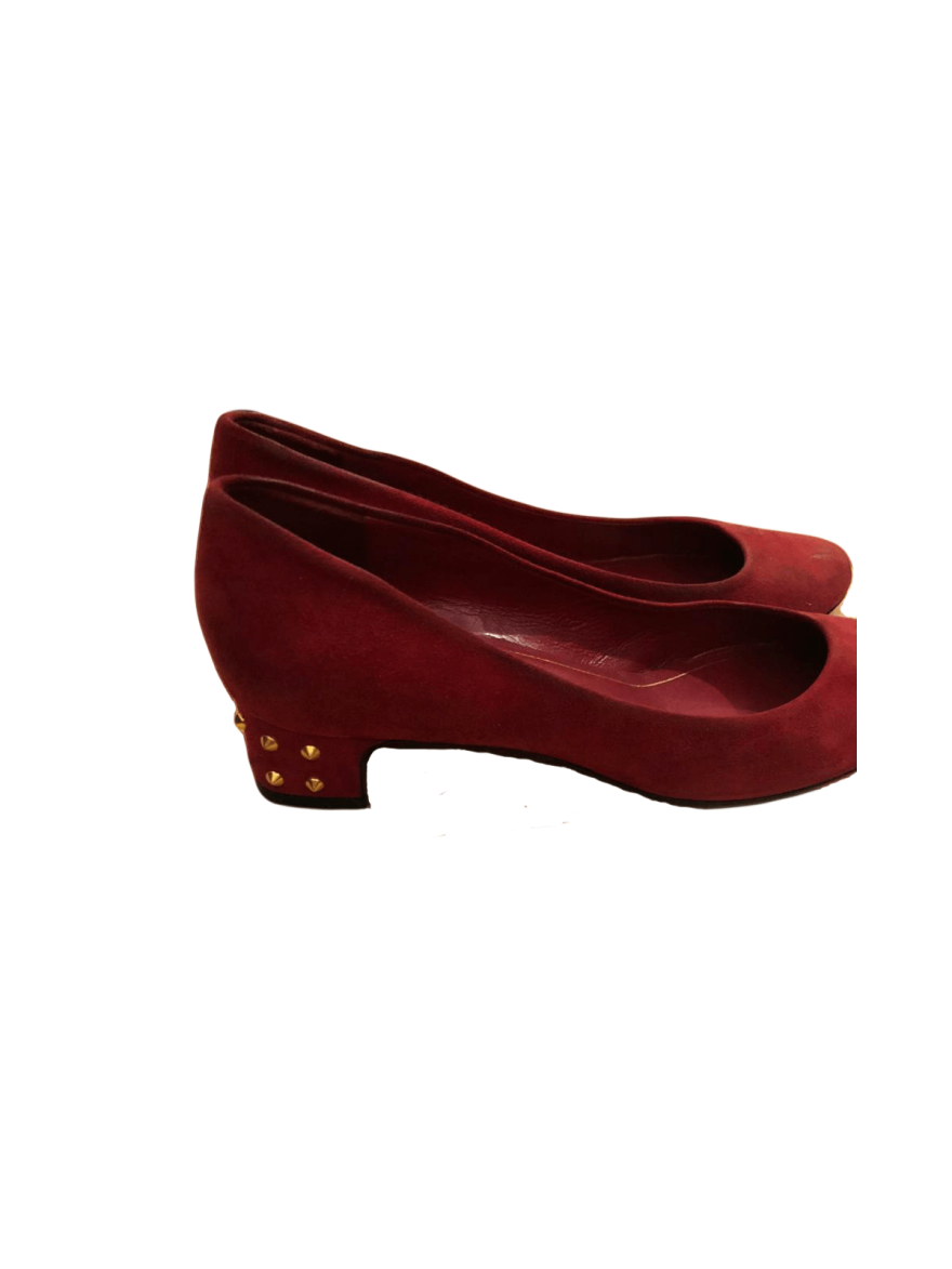 Jacquelyne Studded Low Heel Pumps Size - 40