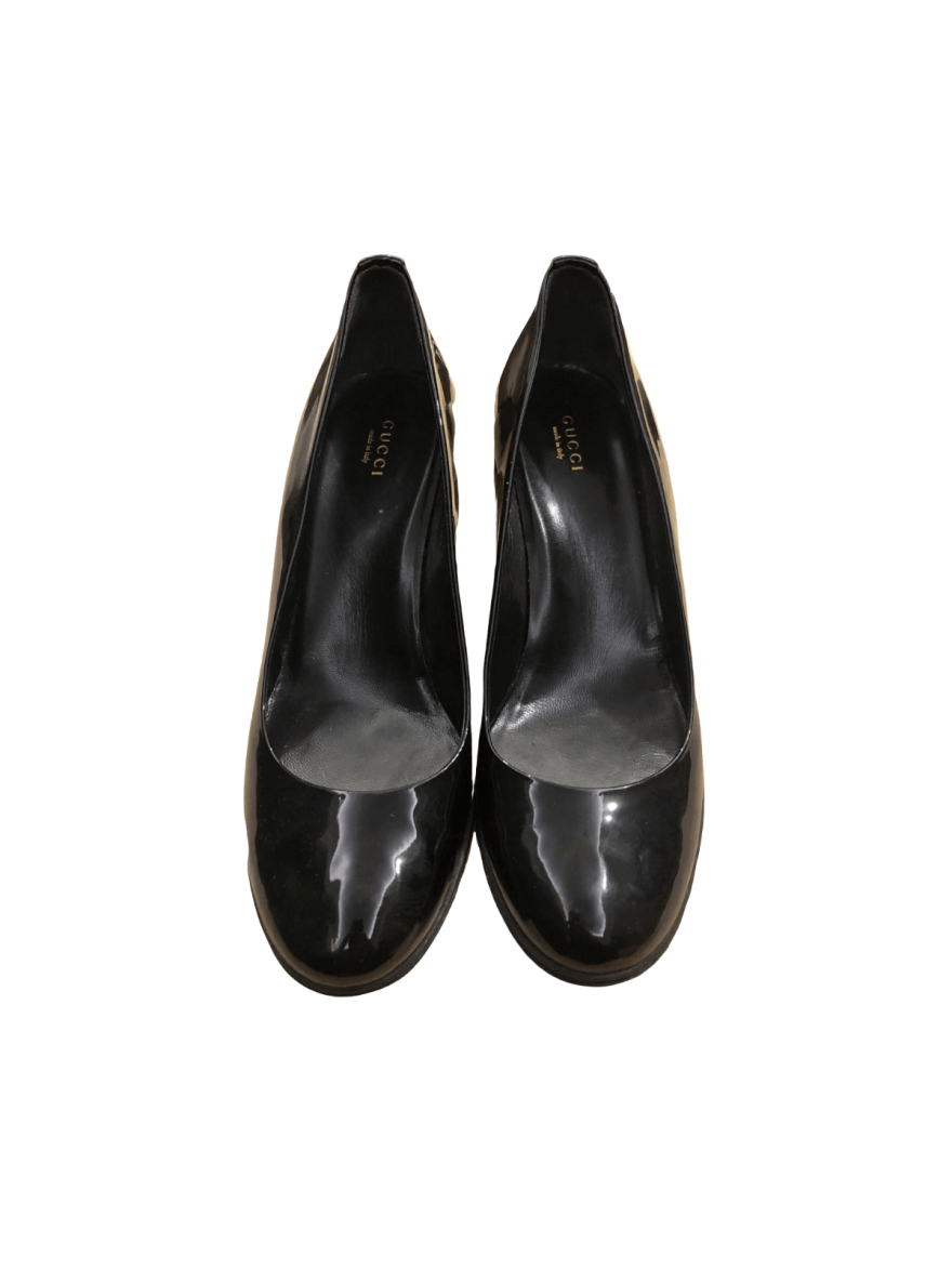 Black Patent Leather Pumps Size - 40