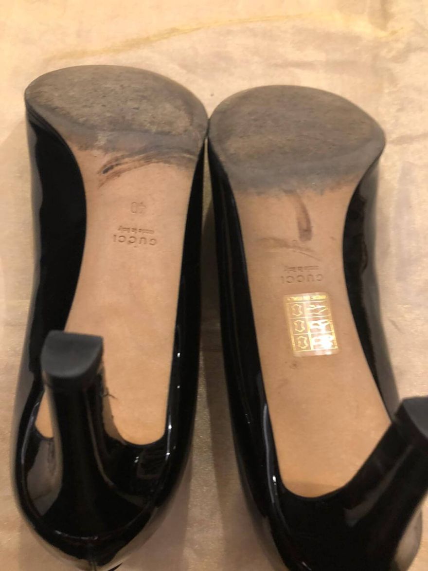 Black Patent Leather Pumps Size - 40