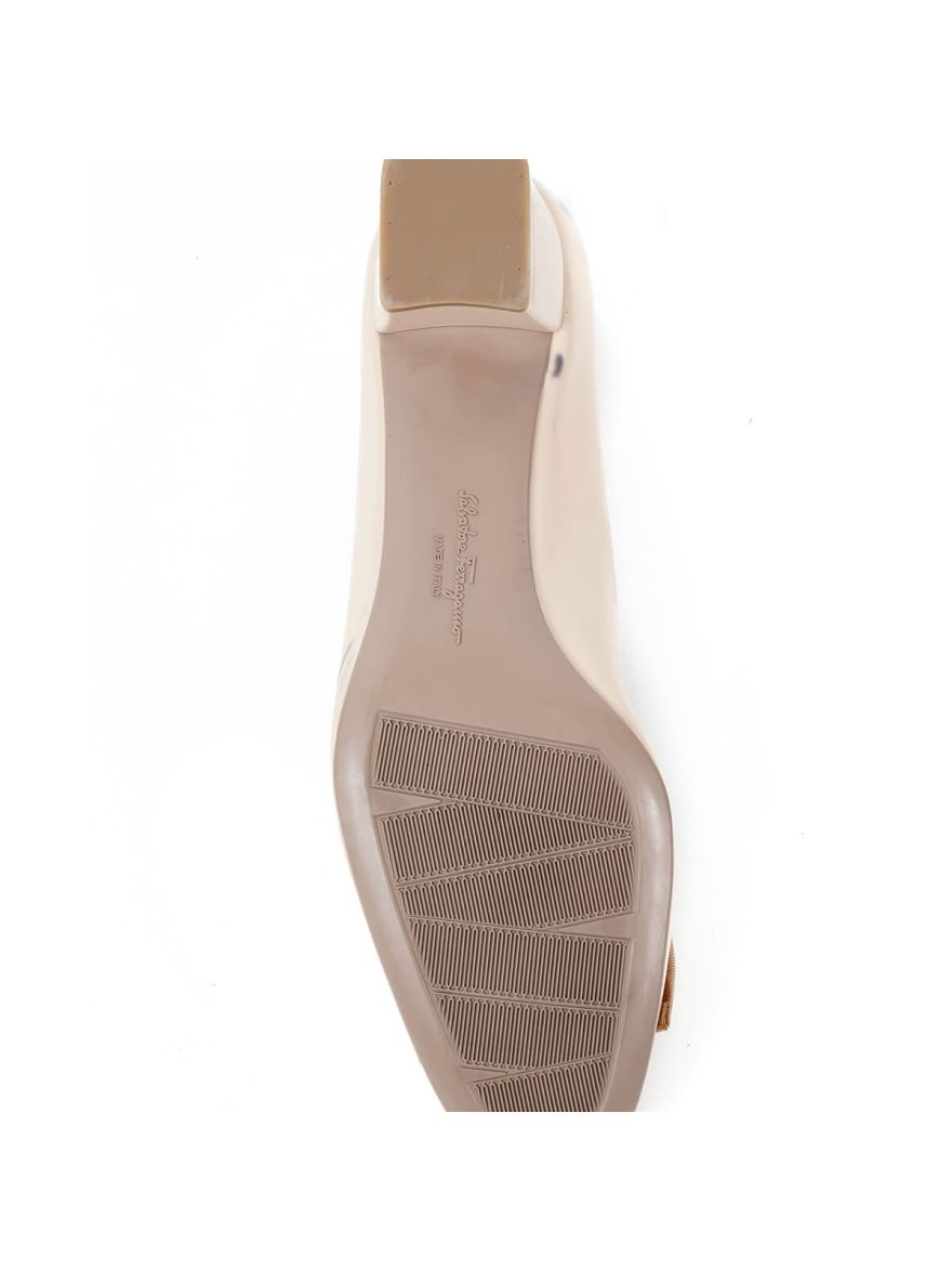 Varina Warm Beige Flats Bow Size - 9M