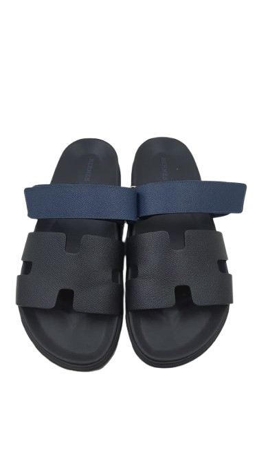 Epsom Men Chypre Sandal Black Bleu Celeste EU 41 | US 8 | UK 7.4