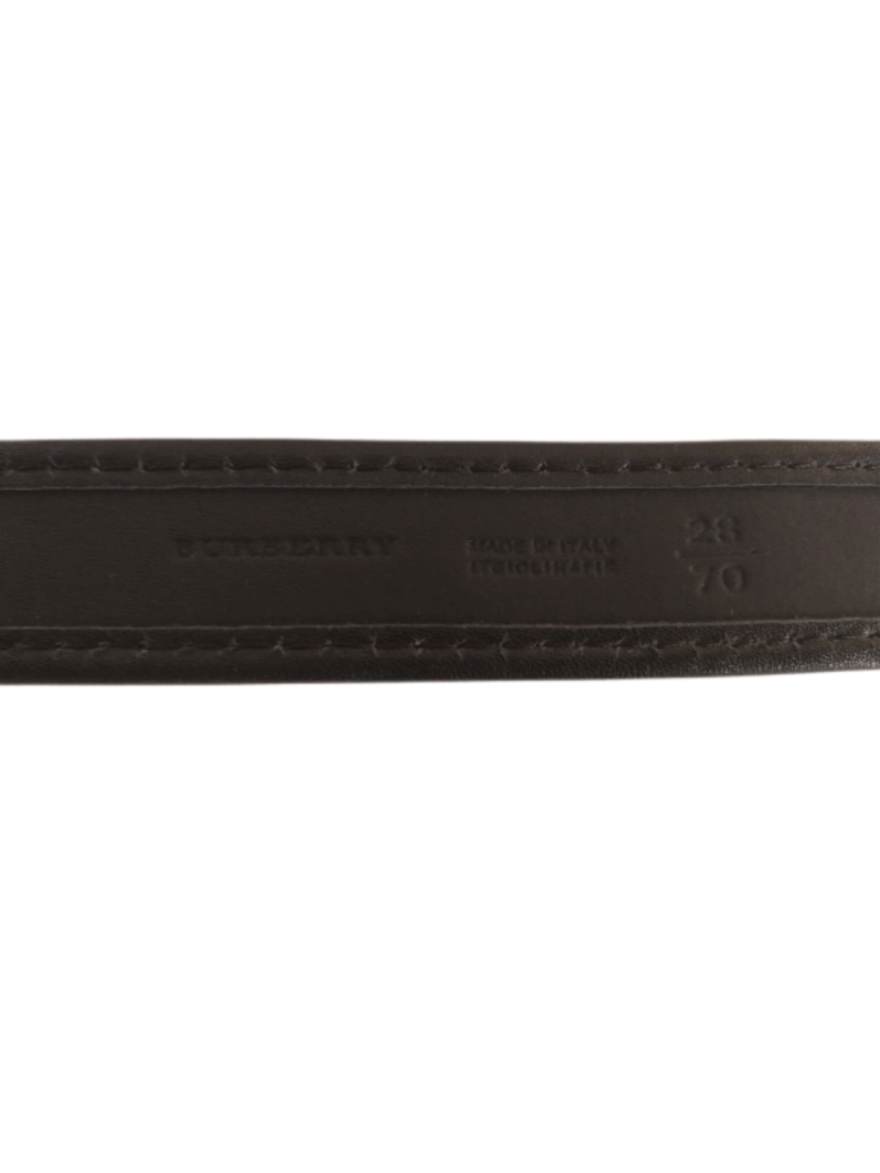 Blue Black Check Belt/Size-28