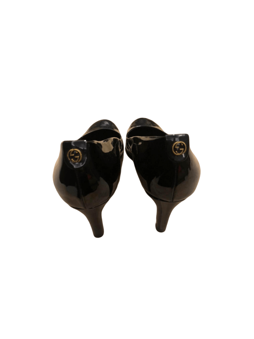 Black Patent Leather Pumps Size - 40